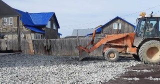 Отсыпка участка Краснокаменск, цена от 209 р./куб.
